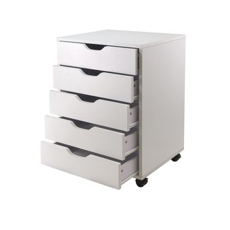 Amazon.com: Winsome Halifax Cabinet for Closet/Office, 5 ...