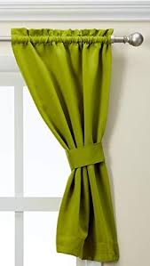 Aquazolax Solid French Door Curtains Sidelight Panels