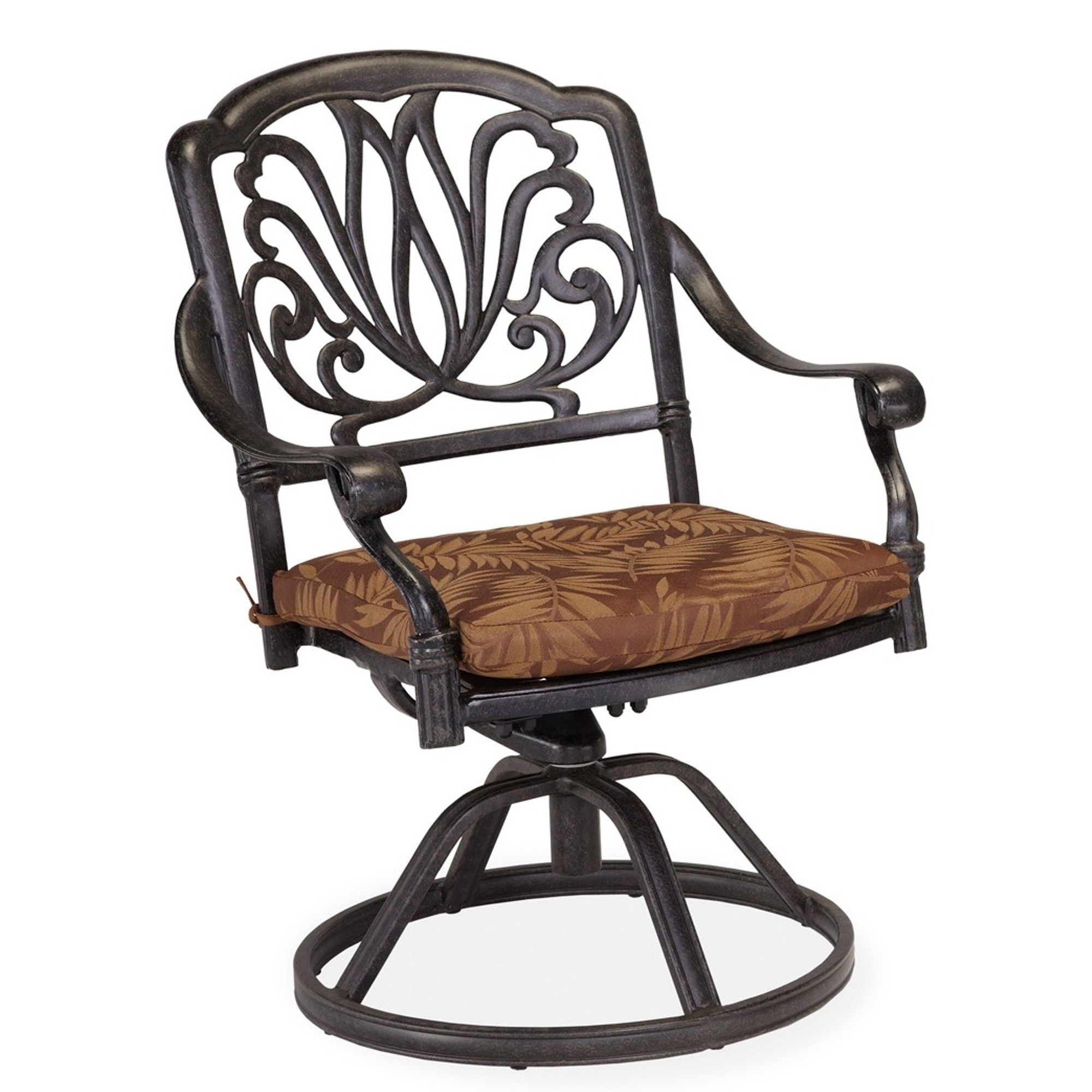 Arrey Swivel Patio Dining Chair with Cushion