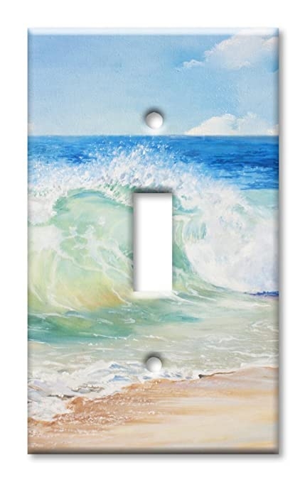 Art Plates Brand Switch/Wall Plate - Beach Painting