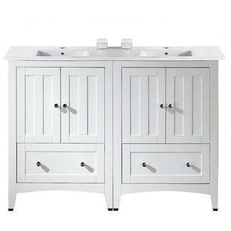 Artic 48" Double Bathroom Vanity Set