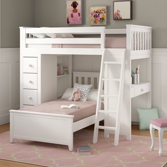 50 Bunk Beds With Dressers You Ll Love In 2020 Visual Hunt