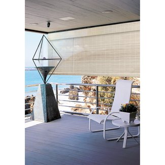 Bamboo Outdoor Roller Shade Blinds 8x6 Indoor Light Filtering Window Roll UP New