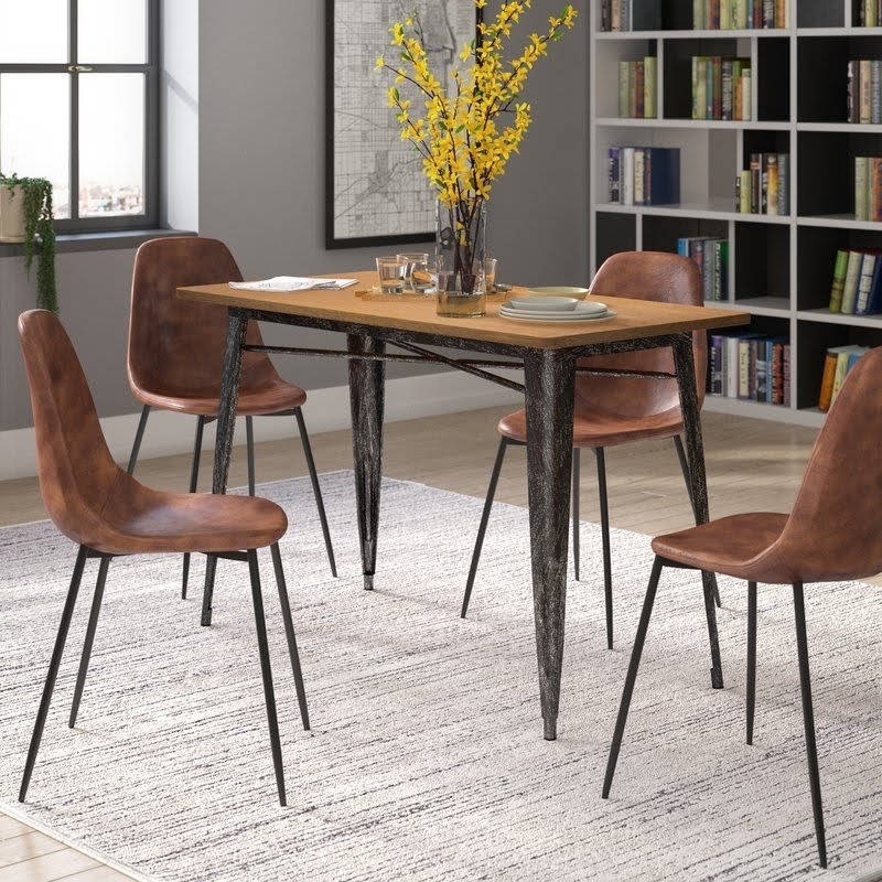 Barber Metal Dining Table