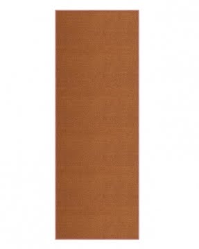 Barksdale Non Skid Rubber Backed Brown Area Rug