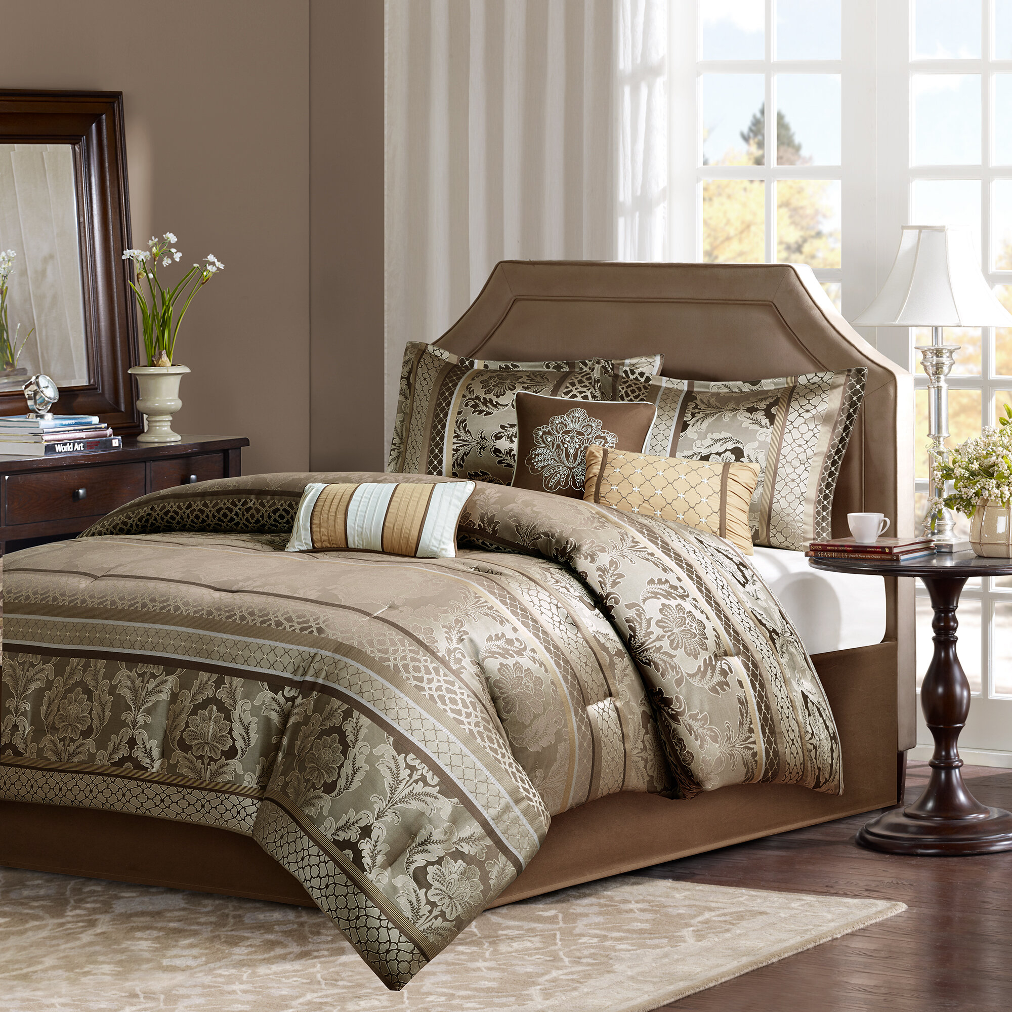 Bartle 7 Piece Comforter Set