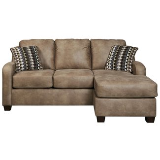 Benchcraft Alturo Queen Sofa Chaise Sleeper with Memory ...