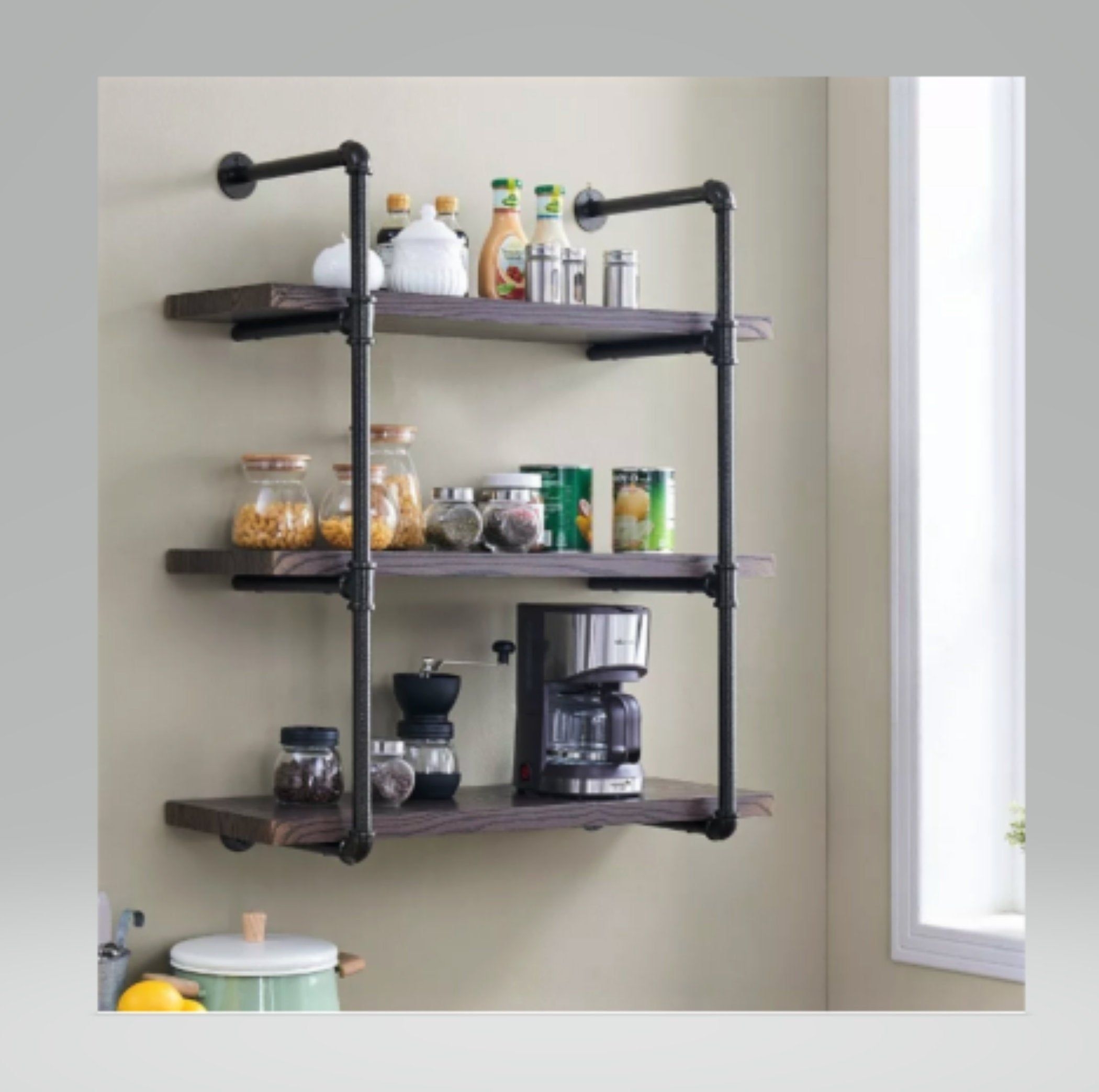 Wall Mounted Kitchen Shelves Youll Love In 2020 Visualhunt