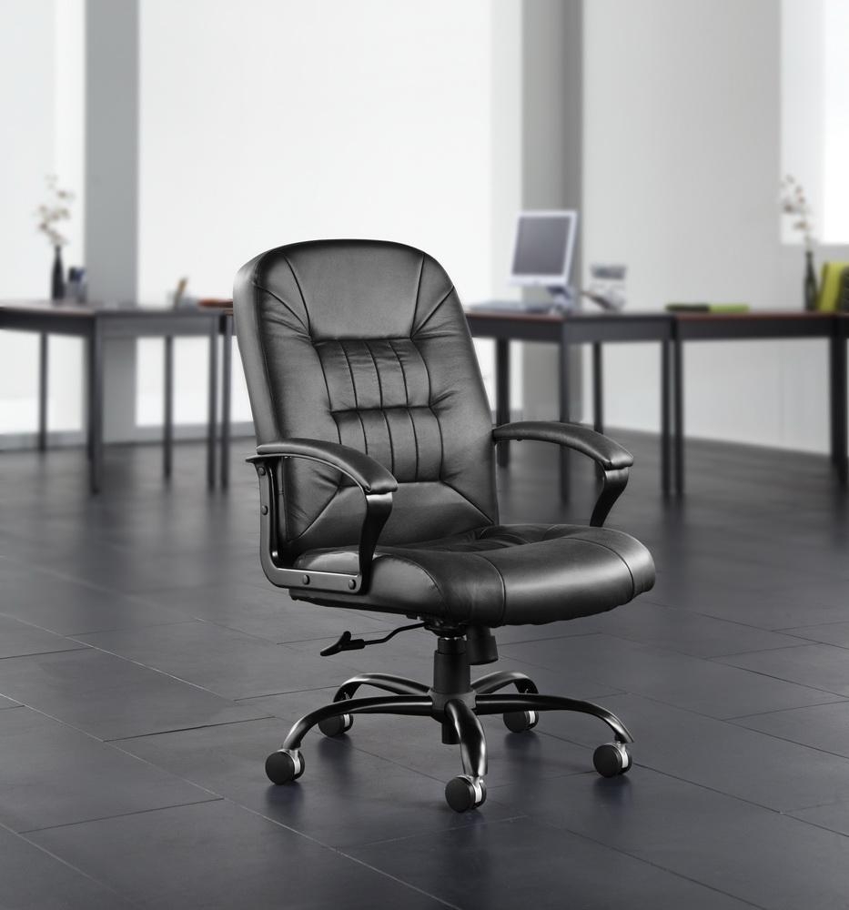 Big and Tall Ergonomic Genuine Leather Executive Chair