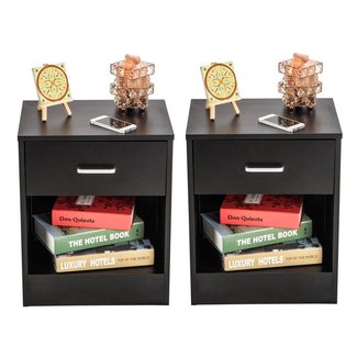 Bit Store USA: Bedroom Bedside Furniture Nightstand Set of ...