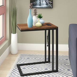 Blankenship C-table with Charging Station