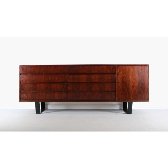 BOLD Mid Century Modern Rosewood Credenza — ABT Modern