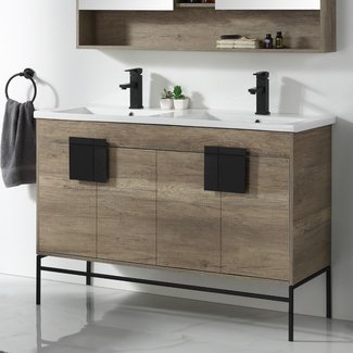 Bourget 48" Double Bathroom Vanity Set