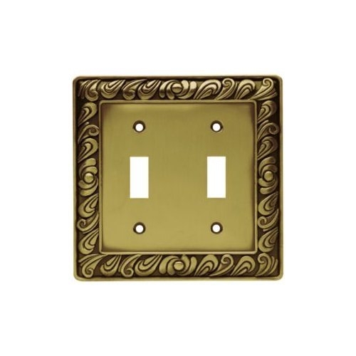 Brainerd 64040 Paisley Double Switch Wall Plate/Switch Plate/Cover