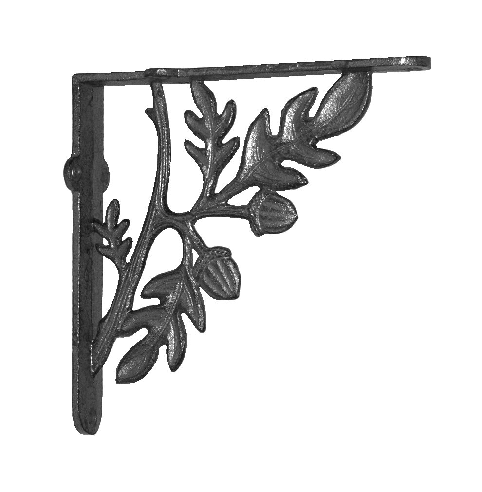 Branch and Leaves Shelf Bracket (Set of 2)