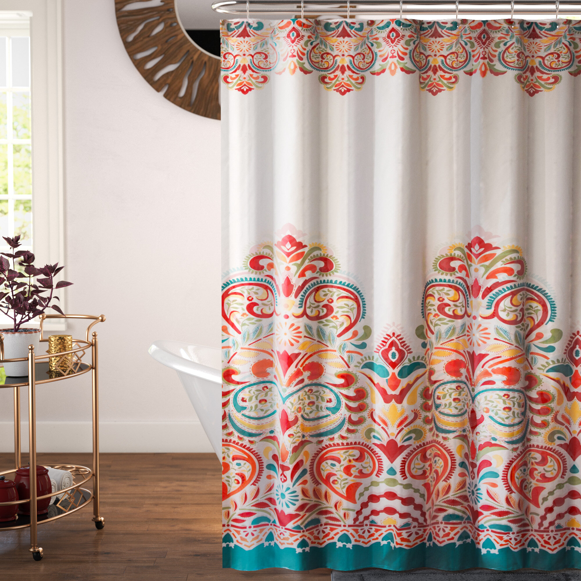 Bridgetown Single Shower Curtain