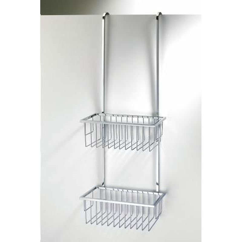 Howards CLASSIC OVER THE DOOR SHOWER CADDY 22.5x20x54.6cm Stainless Steel 