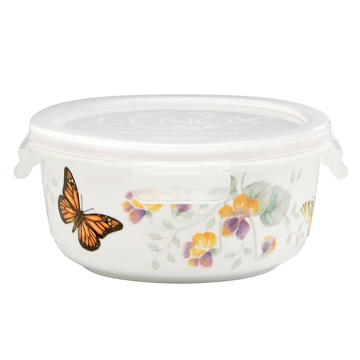 Butterfly Meadow 16 oz. Serving Bowl with Lid