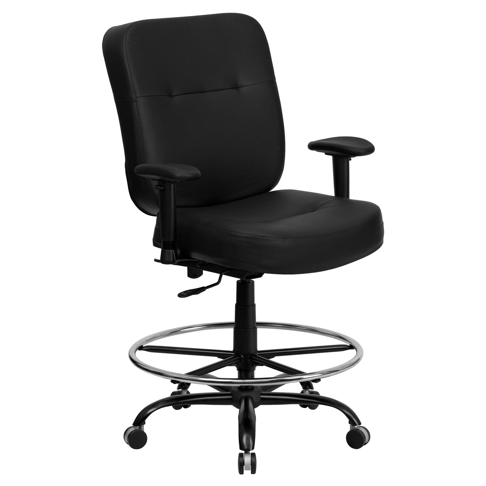 Buy Flash Furniture Big and Tall 29.25-Inch Leather Office