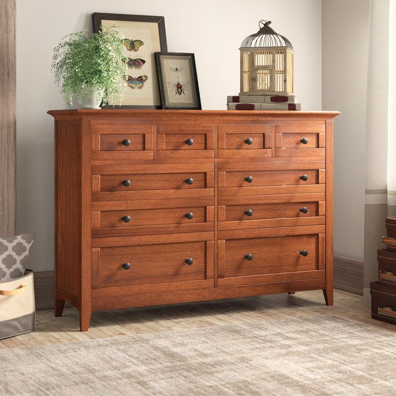 Calila 10 Drawer Double Dresser