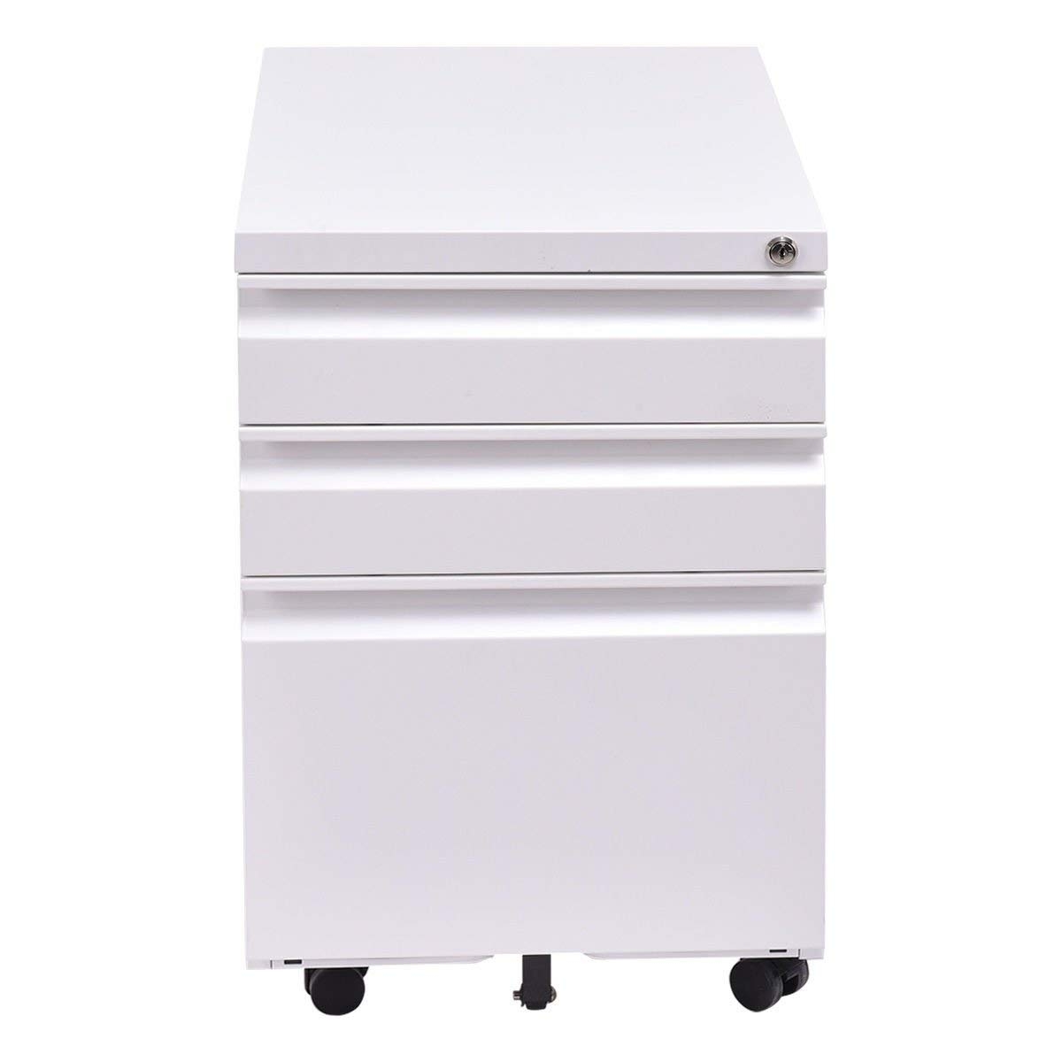 Callen 3-Drawer Mobile Vertical Filing Cabinet