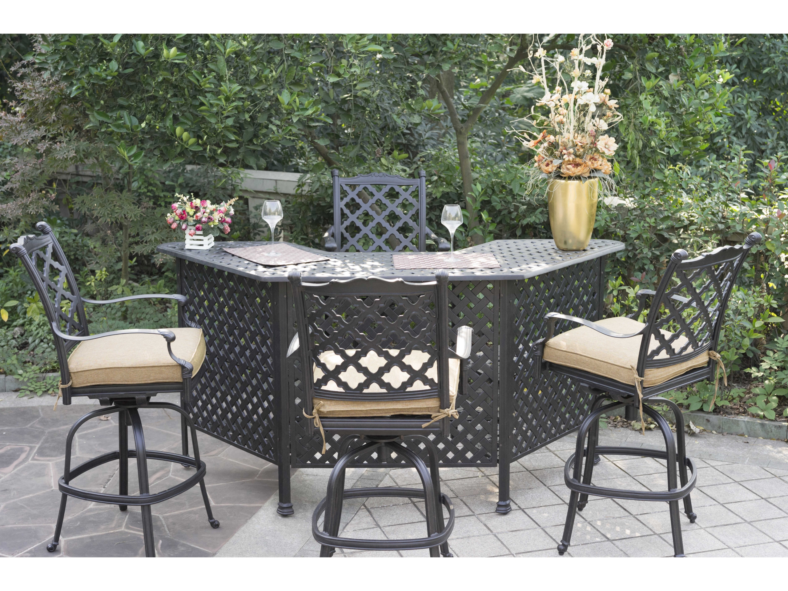 Cast Aluminum: Cast Aluminum Bar Stools