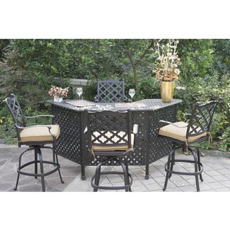 Cast Aluminum: Cast Aluminum Bar Stools