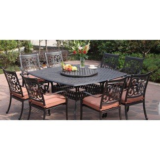 Cast Aluminum: Green Cast Aluminum Patio Furniture