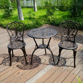 50 Cast Aluminum Patio Furniture You Ll Love In 2020 Visual Hunt