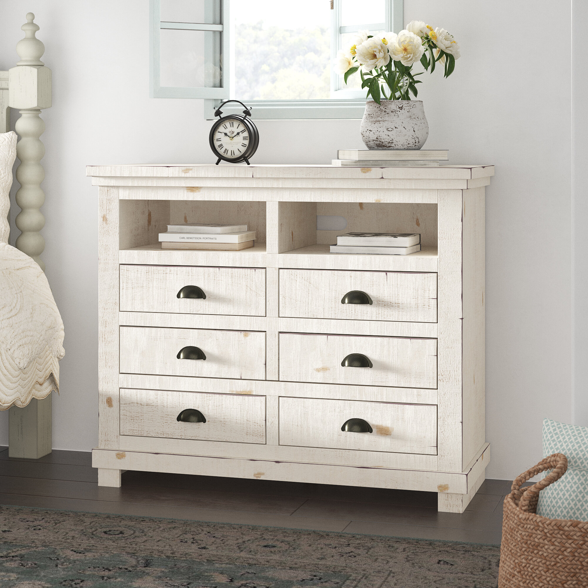 Castagnier 6 Drawer Media Chest