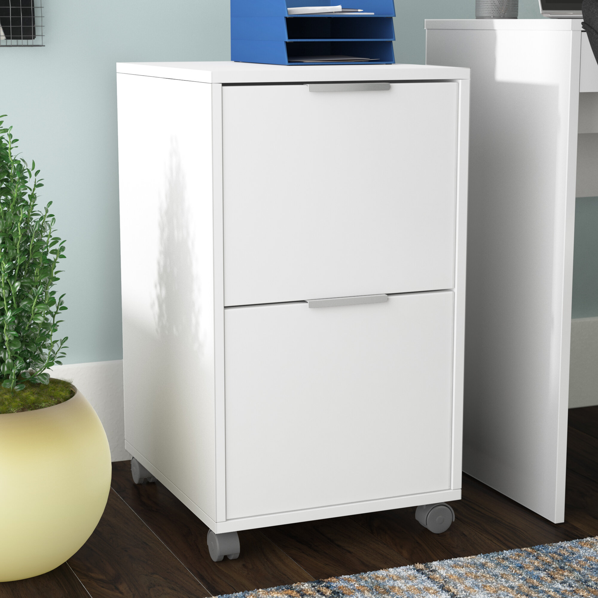 Castelli 2 Drawer Vertical Filing Cabinet