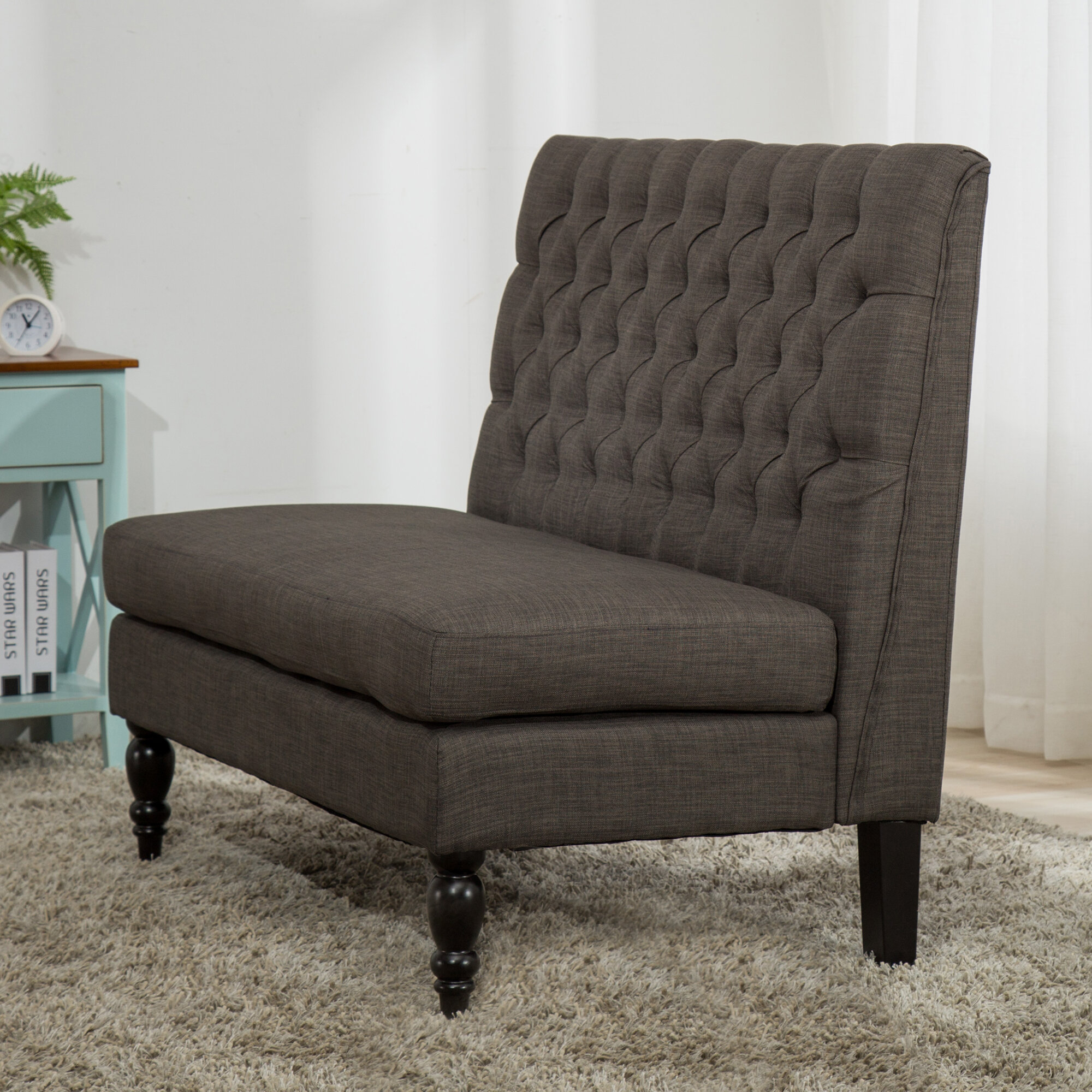 Chana Tufted Upholstered Bench