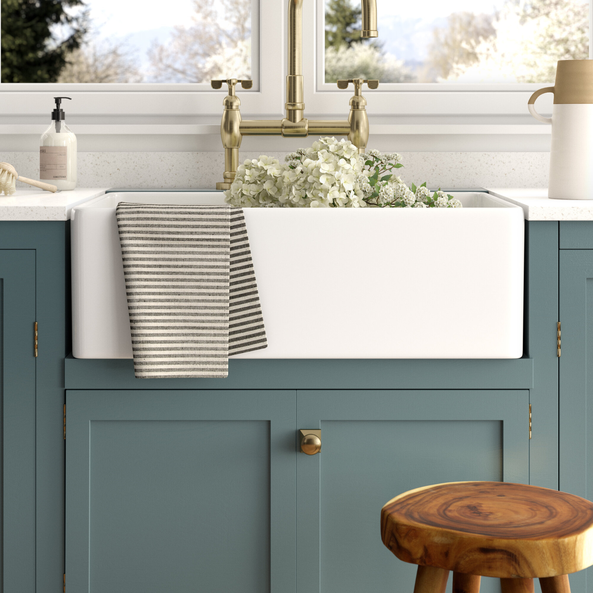 Farmhouse Sink Top Mount You Ll Love In 2021 Visualhunt