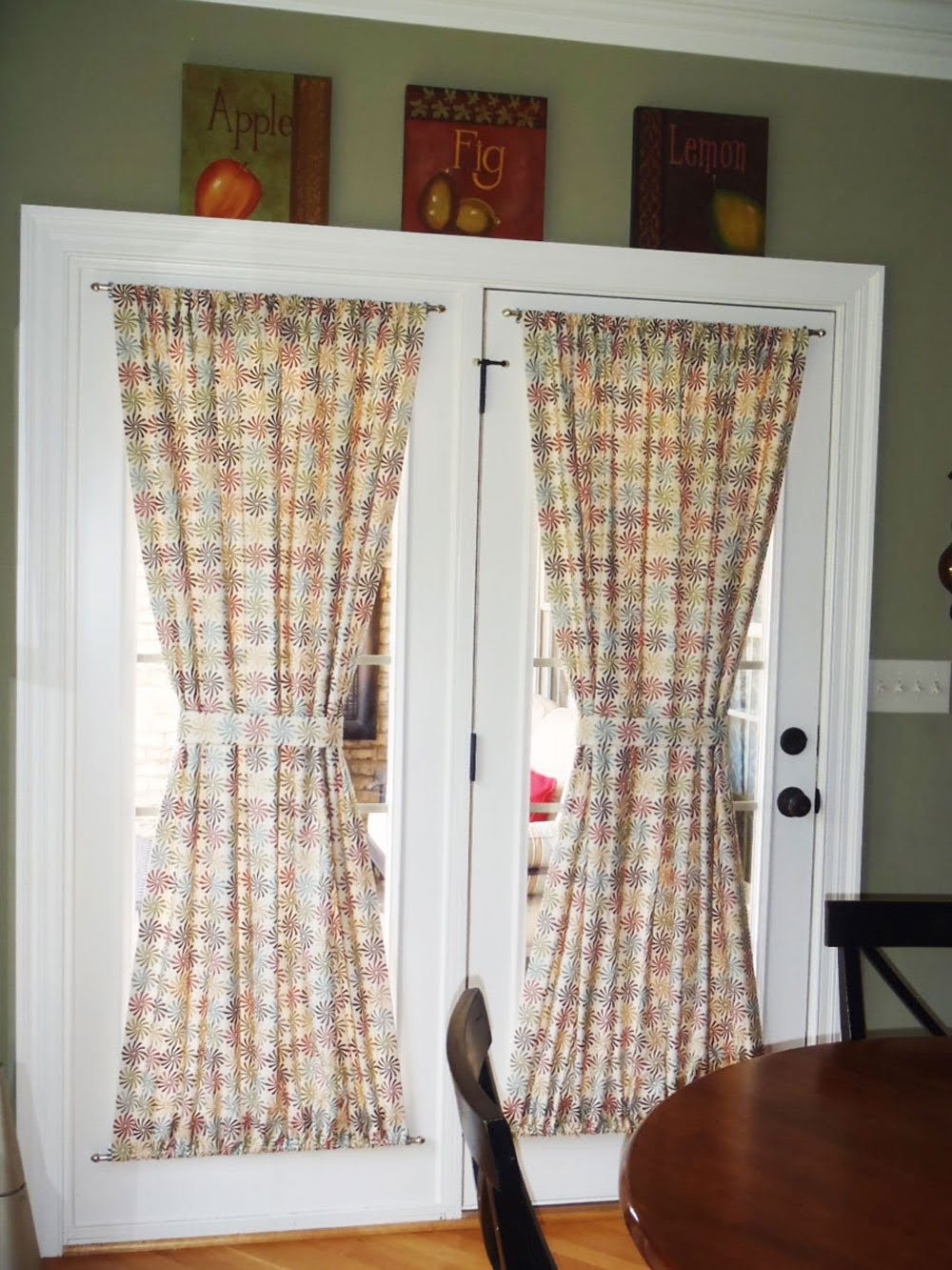 Choose the Right Window Treatment to Make Your French Door