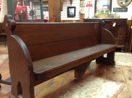 Church pew | Appletree Cottage Antiques & Home