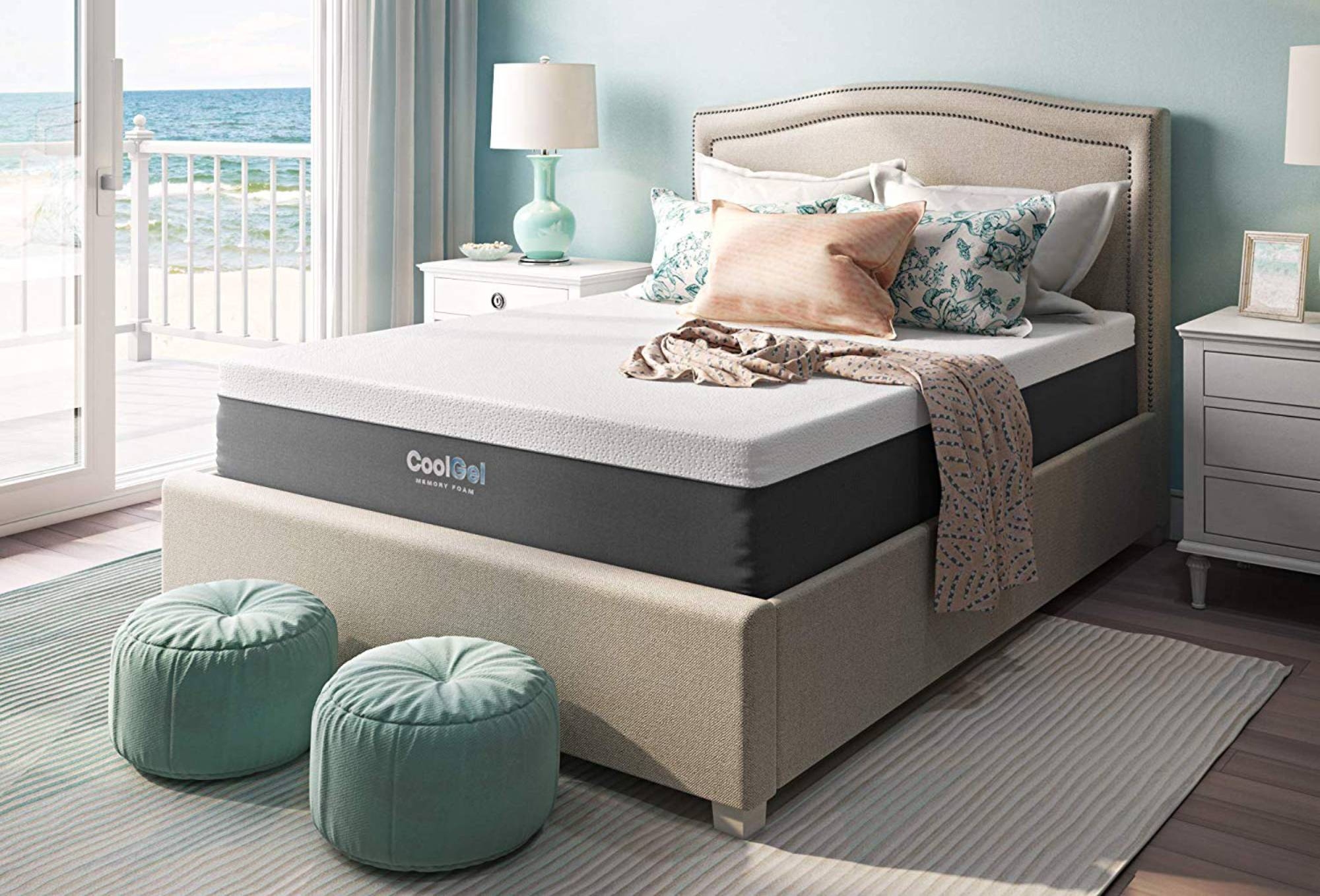 Classic Brands Cool Gel 12-Inch Ventilated Gel Memory Foam Mattress