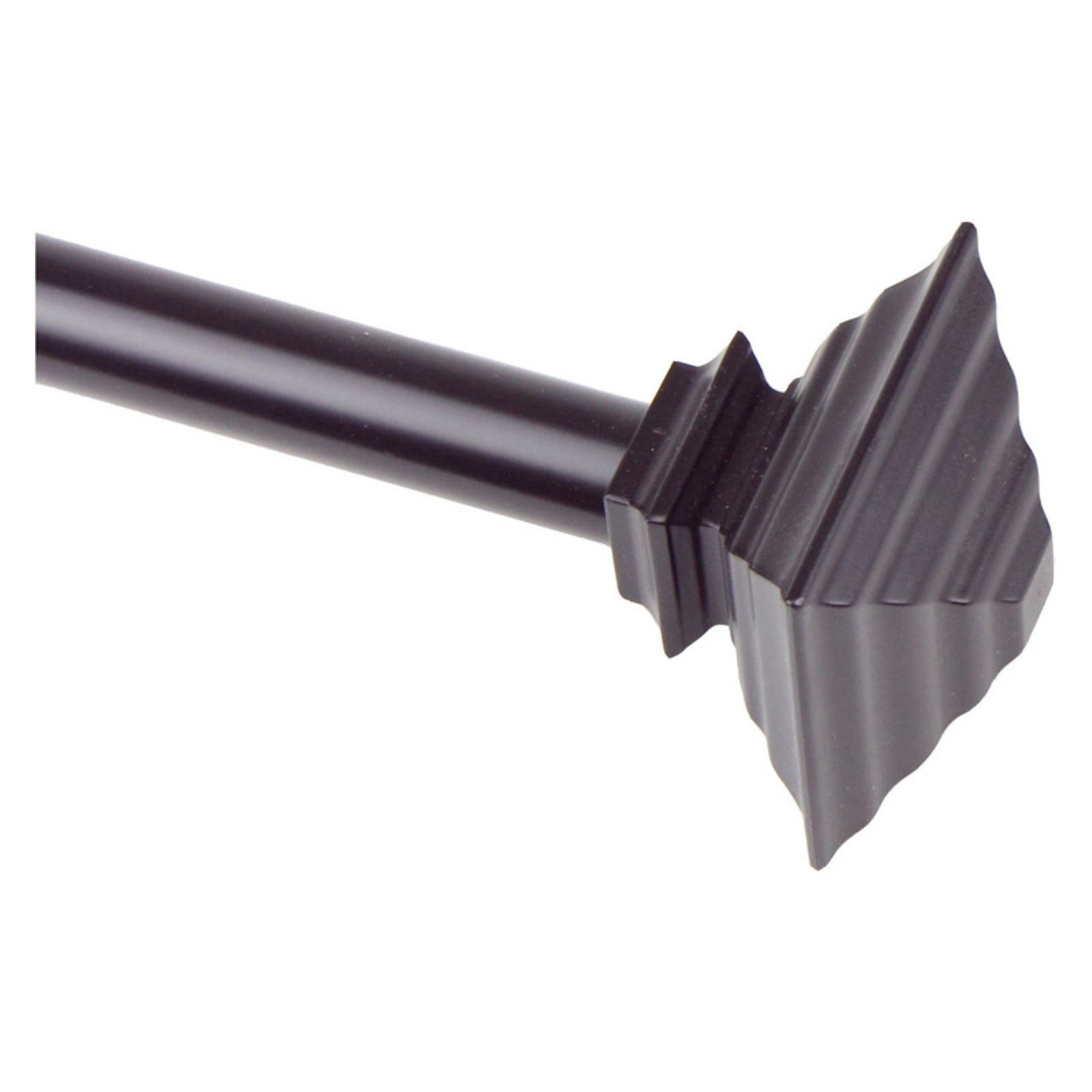 Classic Quad Single Curtain Rod and Hardware Set