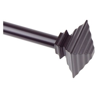 Classic Quad Single Curtain Rod and Hardware Set