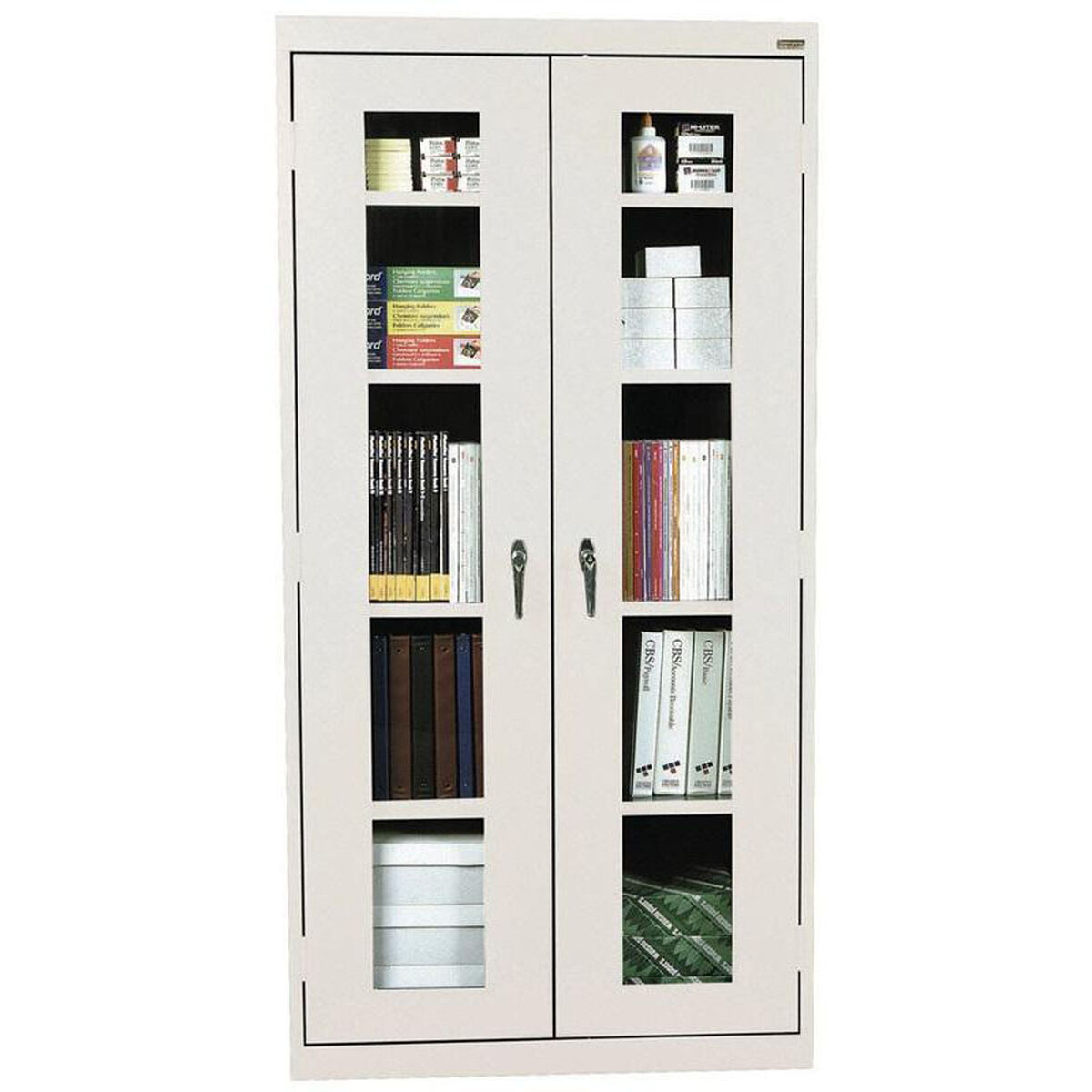 Clear View 2 Door Storage Cabinet