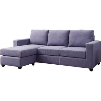 Cleland Heights Reversible Sectional with Ottoman