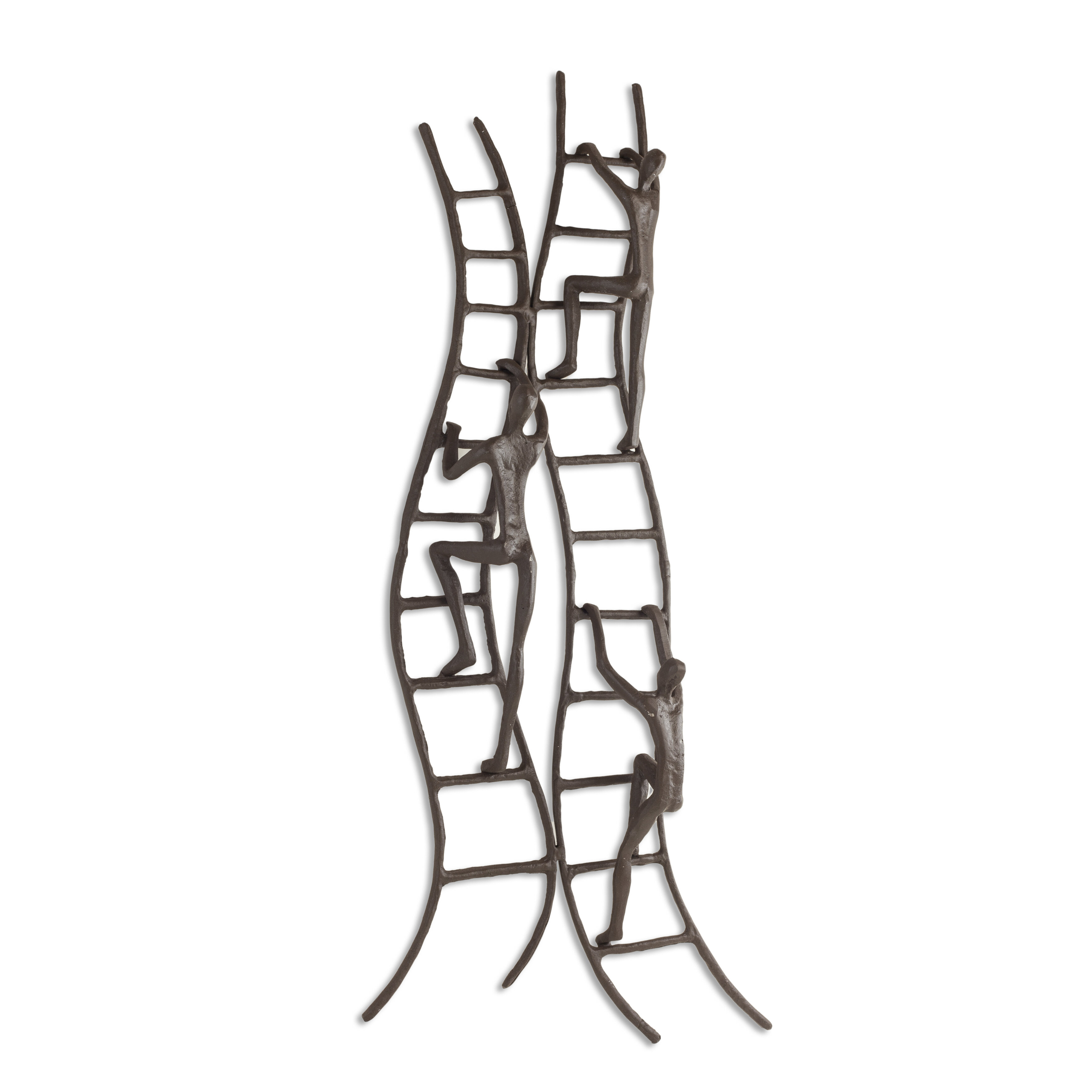 Climbing to Success Stairway Iron Wall Décor