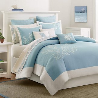 Coastline Reversible Comforter Set