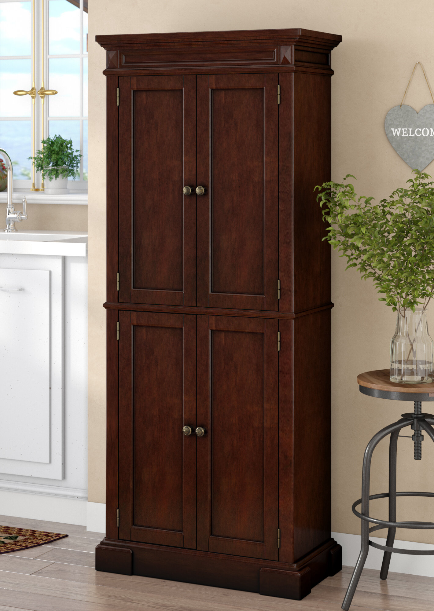 Collette 72" Kitchen Pantry