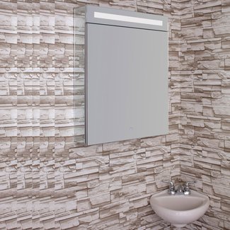 Colston 24" x 30" Recessed or Surface Mount Medicine Cabinet with 3 Adjustable Shelves and LED Lighting