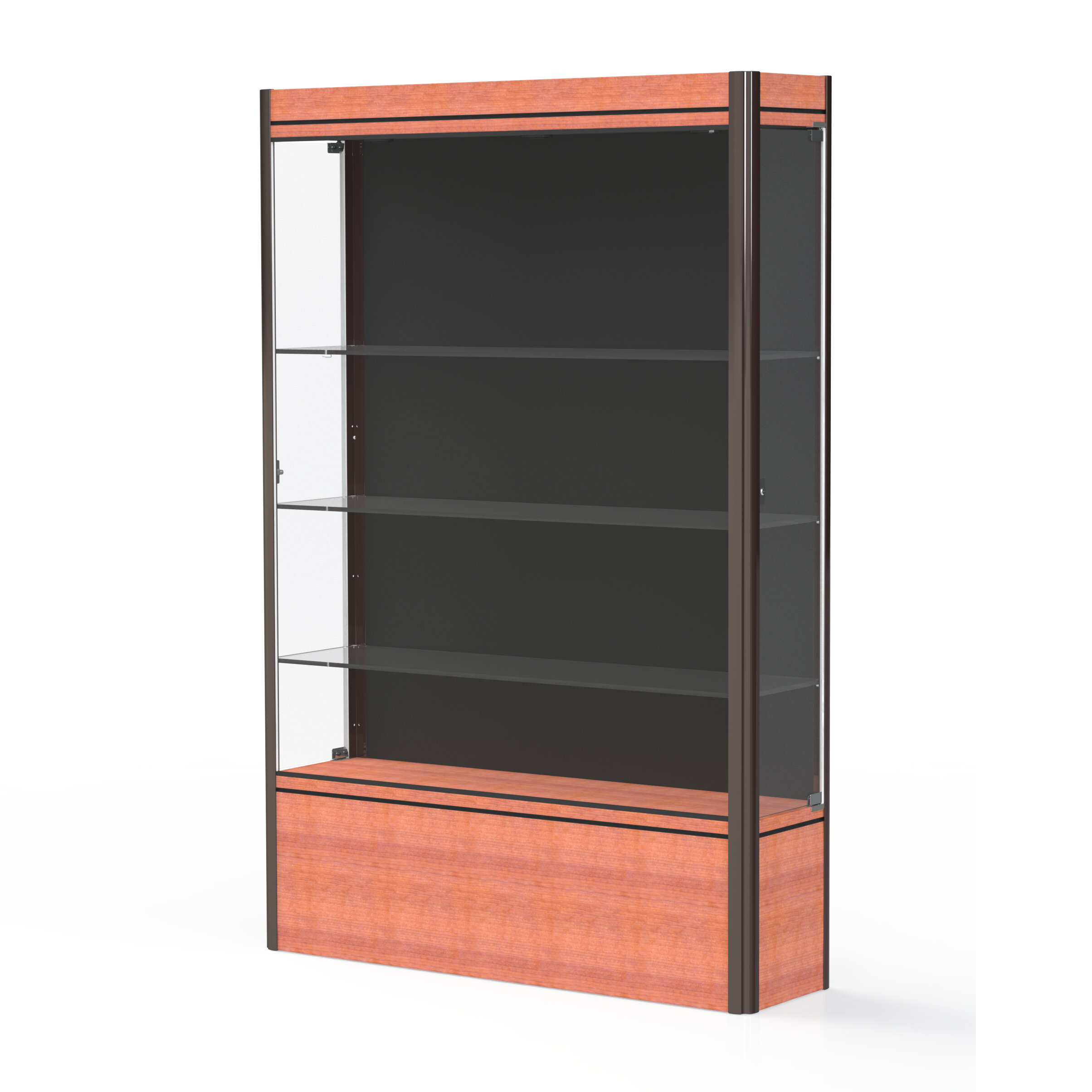 Contempo Series Lighted Floor Display Case