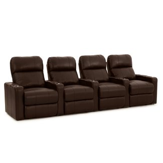 Contemporary Home Theater Row Seating (Row of 4)