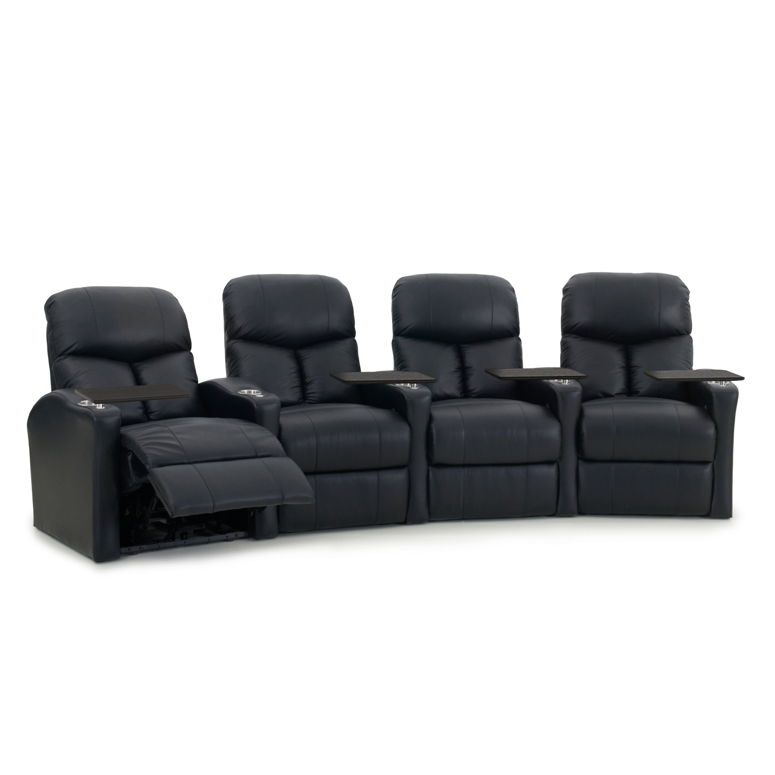Contemporary Home Theatre Lounger (Row of 4)