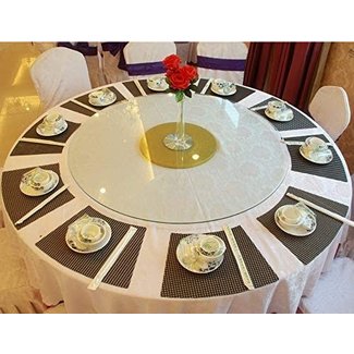 Aspire 8PCS Elegant Placemats For Round Table