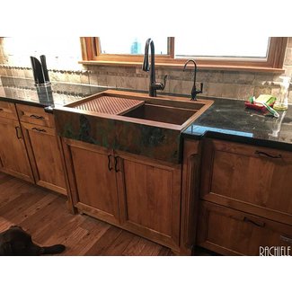 Copper Farm Sinks hand-crafted and custom made in the USA