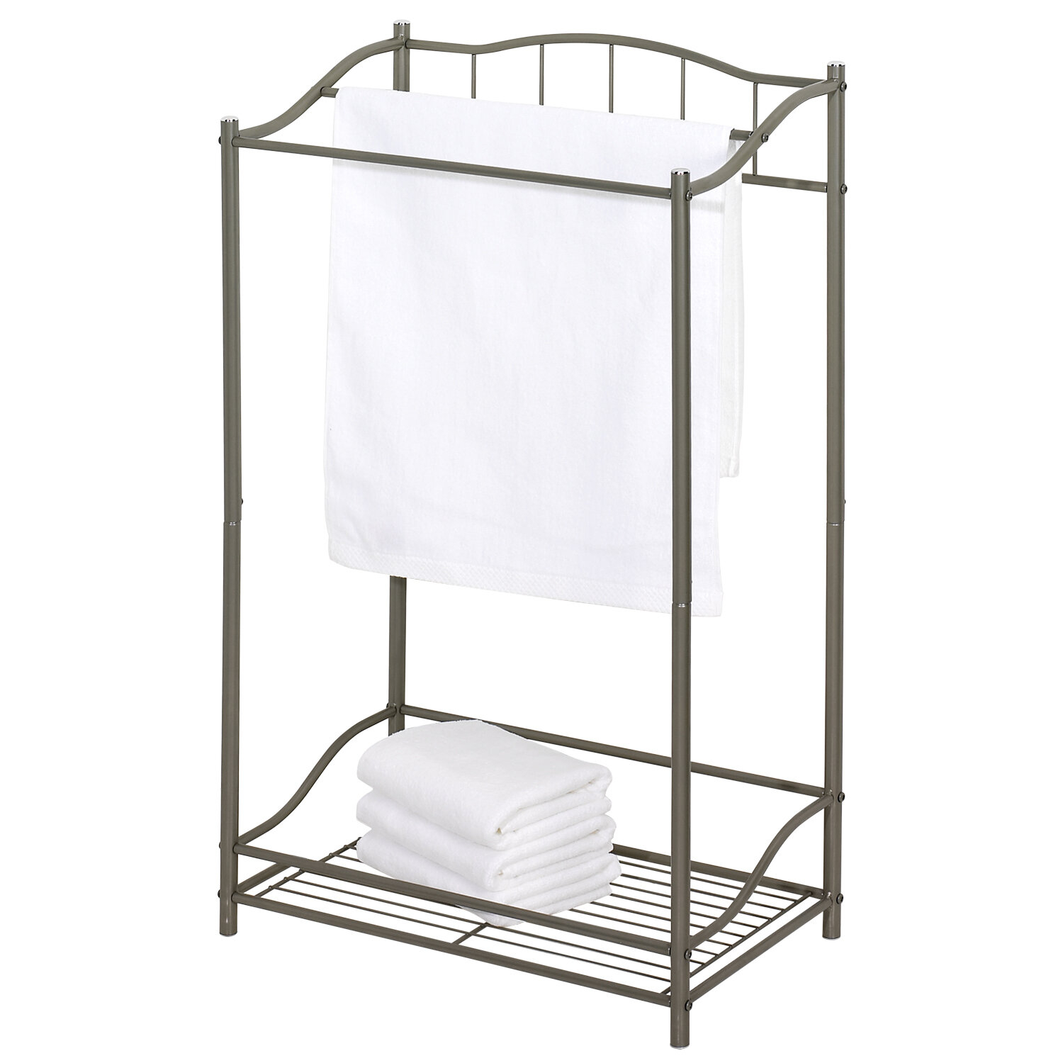 Creative Bath Complete Bath Free Standing Towel Rack ...